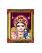 Satvik Lord Murugan, Swamy Kartikeya Photo Frame for Prayer (17*22cms)