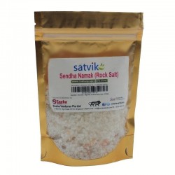 Satvik Sendha Namak ( Rock Salt) 400gm used for cooking and during fast