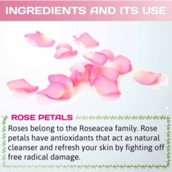Indus Valley Bio Organic- Organic Rose Petals Powder (Organic Rosa