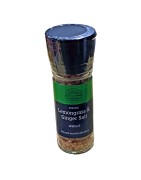 Universal Vision Organic Lemongrass & Ginger Salt (Whole), 90g with Grinder, for cooking