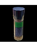 Universal Vision Organic Lemongrass & Ginger Salt (Whole), 90g with Grinder, for cooking