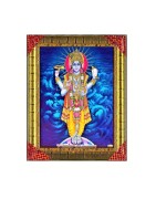 Satvik Sri Dhanvantri Dev, God of Health Photo Frame (2) (17*22cms)