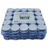 Satvik Tea light Wax Candles (100pcs, 38mm 1 1/2", Unscented), 1 Box, 4hrs Burning Candles, White tea light wax candle