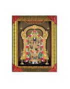 Satvik Lord Tirupati Balaji, Venkateswara Photo Frame (1) (17*22cms)