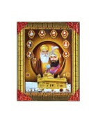 Satvik Wahe Guruji,  Shri Gurunanak Ji Photo Frame for Prayer and Decoration (17*22cms)