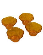 Satvik Designer Multicolour Floating Reflection Acrylic Diyas,Set of 4