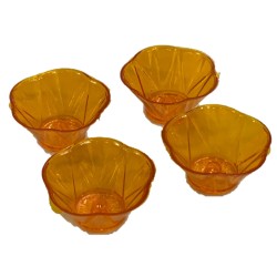 Satvik Designer Multicolour Floating Reflection Acrylic Diyas For Diwali Festival, Colourful Diwali diyas, Set of 4