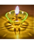 Satvik Designer Multicolour Floating Reflection Acrylic Diyas For Diwali Festival, Colourful Diwali diyas, Set of 4