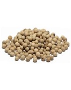 OrgoNutri Whole White Pepper (Safed Mirch), bái hú jiāo, 100gm