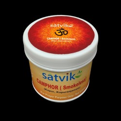 Satvik Smokeless Camphor Tablets, Karpoor, Karpoora, 200 grams