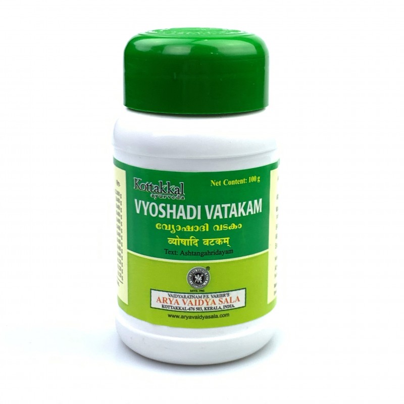 Kottakkal Ayurveda, Vyoshadi Vatakam, 100g