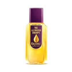 Bajaj Almond Drops Non-Sticky Hair Oil - 6X Vitamin E Nourishment