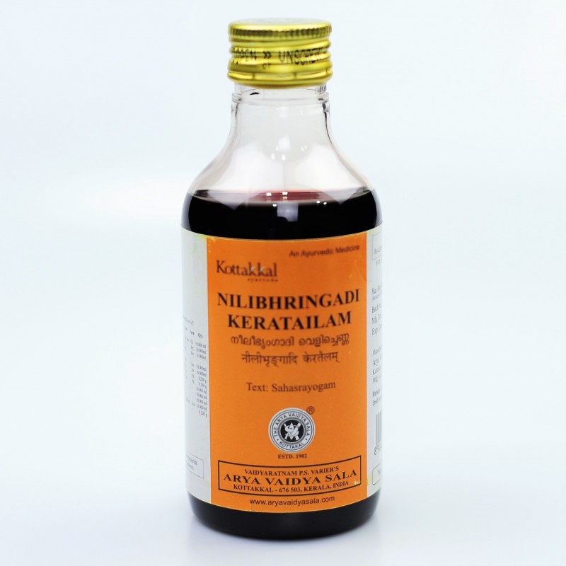 Kottakkal Ayurveda, Nilibhringadi Keratailam, 200ml