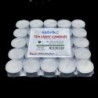 Satvik Tea Light Wax Candles (, 1 1/2", Unscented), 4Hrs Burning