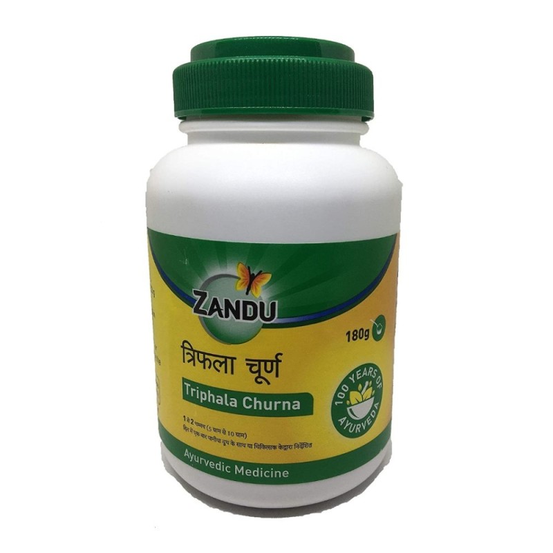 Zandu Triphala Churna- Ayurvedic Medicine 180g