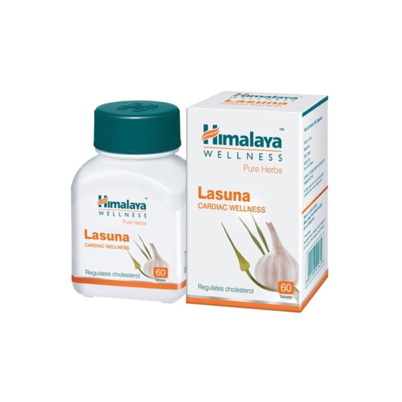 Himalaya Lasuna Cardiac Wellness Tablets (60 Tablets)