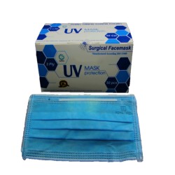 SG READY STOCK-UV Mask 3 Ply Surgical Face Mask by Song Thien, BFE 99%, Certified ISO 9001 & 13485, CE & FDA Approved