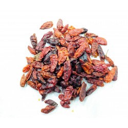 Satvik Bird Eye Chilli Dried (whole) 50g Pungency 125000 SHU 2nd Hottest Chilli from North East (India)