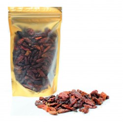 Satvik Bird Eye Chilli Dried (whole) 50g Pungency 125000 SHU 2nd Hottest Chilli from North East (India)