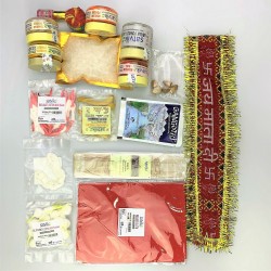 Satvik Pooja Samagri Combo Pack for Your Daily Pooja Needs (Pooja Kit)