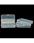 Clear Plastic Storage Boxes, Set of 12 (1 dozen) Size 6*9*2 cm
