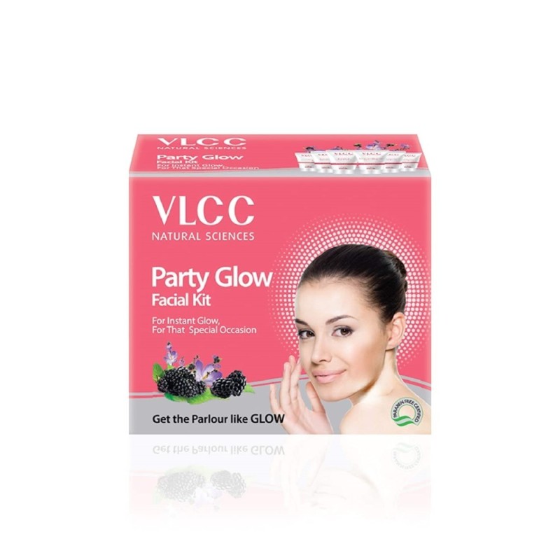 Vlcc Party Glow Facial Kit, for That Instant Glow & Special Occasion