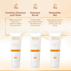 Vlcc Anti Tan Facial Kit, Fades Tan & Soften Sun Exposed Skin 60 G