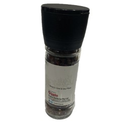 OrgoNutri Whole Sichuan Red Peppercorn (Chinese pepper) with Grinder, 25gm + 50gm Pack