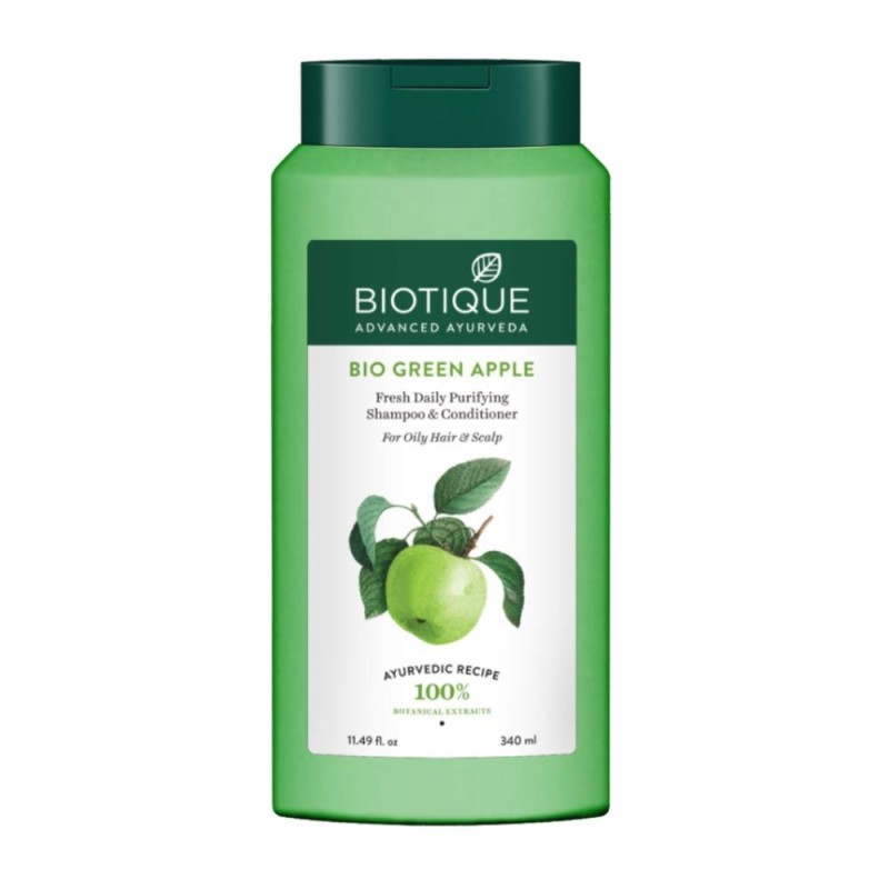 Biotique Bio Green Apple Fresh Daily Purifying Shampoo & Conditioner