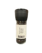 Satvik Whole Black Pepper (Kali Mirch) with Grinder, 60gm