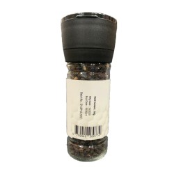 Satvik Whole Black Pepper (Kali Mirch) with Grinder, 60gm