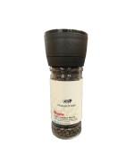 Satvik Whole Black Pepper (Kali Mirch) with Grinder, 60gm