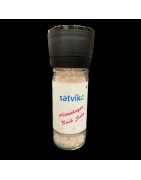 Satvik Himalayan Rock Salt, 100gm with Grinder ideal for cooking