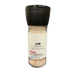 Satvik Himalayan Rock Salt, 100gm with Grinder ideal for cooking