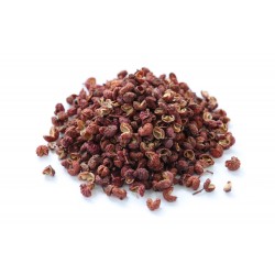 OrgoNutri Whole Sichuan Red Peppercorn (Chinese pepper) with Grinder, 60gm