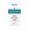 Satvik Meditation Incense Sticks (Agarbatti for prayer), Pack of 10 (25g each) 100% Hand rolled Natural Incense