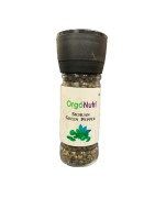 OrgoNutri Whole Sichuan Green Peppercorn with Grinder, 25gm + 50gm Pack