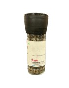OrgoNutri Whole Sichuan Green Peppercorn with Grinder, 25gm + 50gm Pack
