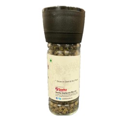 OrgoNutri Whole Sichuan Green Peppercorn with Grinder, 60gm