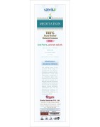 Satvik Meditation Incense Sticks (Agarbatti for prayer) 100% Hand rolled Natural Insence  Made from  No Charcoal, No Chemicals &