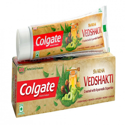 Colgate Swarna Vedshakti Ayurvedic Toothpaste with Anti Germ properties, 200g