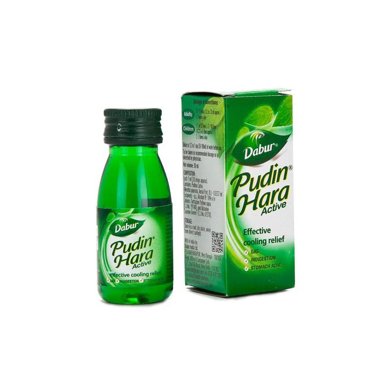 Dabur Pudin Hara Active, 30ml for Effective and Cooling Relief