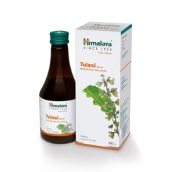 Himalaya Tulasi Syrup Respiratory Wellness, Relieves Cough & Cold