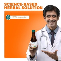Himalaya Tulasi Syrup Respiratory Wellness, Relieves Cough & Cold