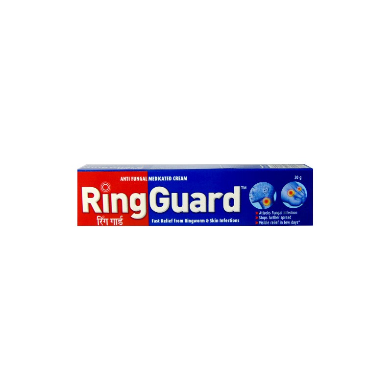 Ring Guard Cream, 20g Medicated Treatment for Ringworm