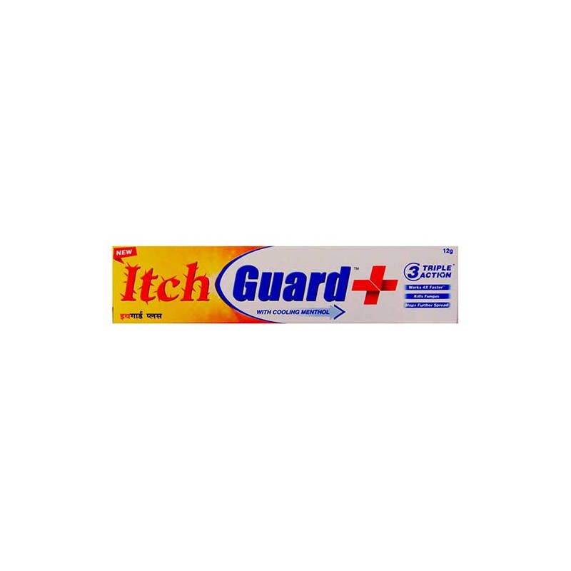 Itch Guard Plus Cream, 20g With Cooling Menthol