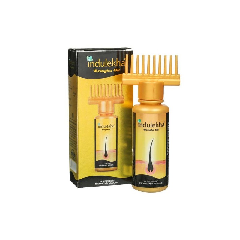 Indulekha Bringha Oil, 100ml, 100% Ayurvedic Oil, Reduces Hair Fall and Grows New Hair