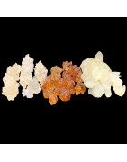 OrgoNutri Collagen Combo Pack of Snow Lotus Seed 100g, Gum Tragacanth 100g, Peach Gum 100g