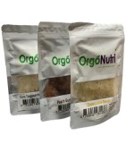 OrgoNutri Collagen Combo Pack of Snow Lotus Seed 100g, Gum Tragacanth 100g, Peach Gum 100g