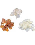 OrgoNutri Collagen Combo Pack of Snow Lotus Seed 100g, Gum Tragacanth 100g, Peach Gum 100g